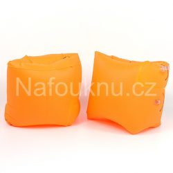 Oranžové nafukovací rukávky do vody